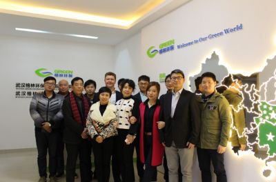 Group Photo of China, Germany and Norway Environmental Protection Exhibition Frame Technology Seminar
